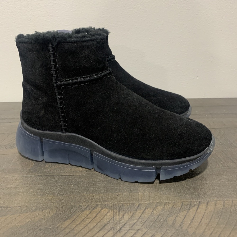 NEW Seychelles WINDED SNEAKER BOOT Ankle Booties Faux Shearling Women's Size 8